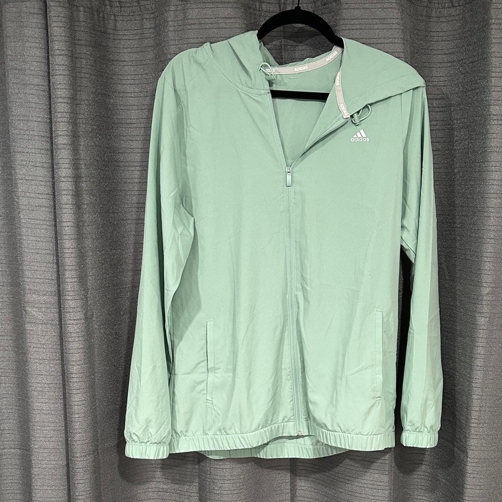 Adidas Hooded Lightweight Golf Jacket